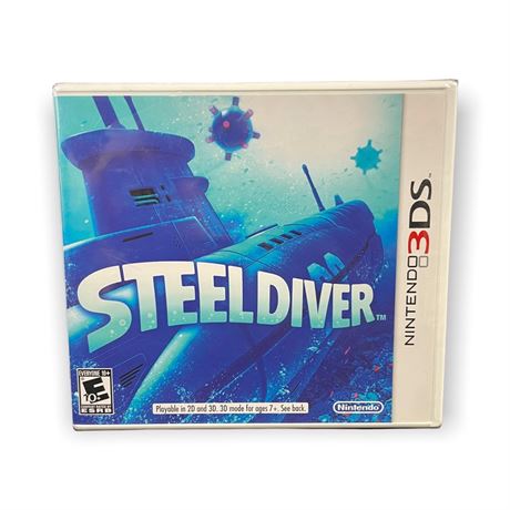 Steel Diver for the Nintendo 3DS, BRAND NEW