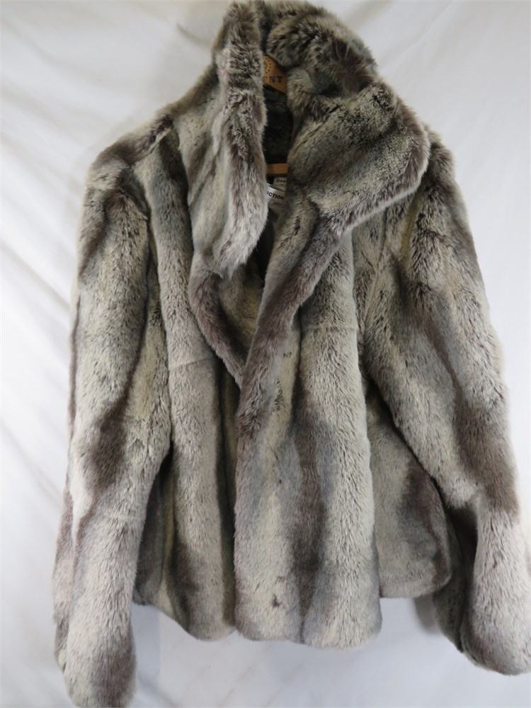 ShopTheSalvationArmy - Kristen Blake Faux Fur Jacket Coat, Size: M ...