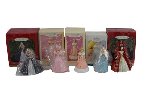 ShopTheSalvationArmy - Hallmark Keepsake Barbie Ornament Lot: 5 Pieces ...