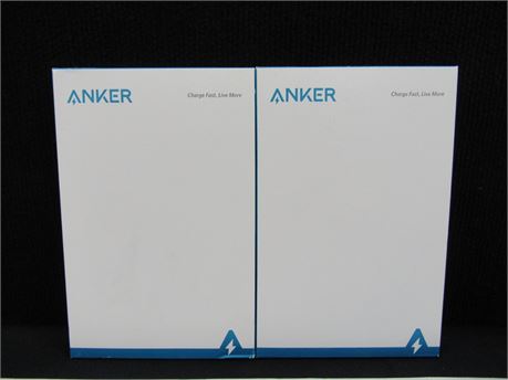 New Anker PowerWave Pad A2503 Lot of 2 #MM850 (650)