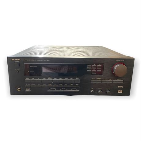 Rotel RSX-965 Amplifier with Original Remote, AM Antenna, and Manuals