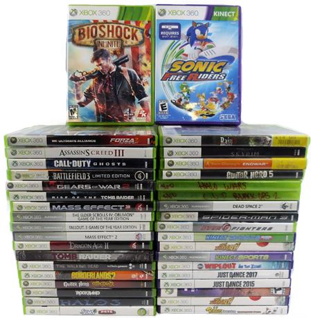 ShopTheSalvationArmy - Xbox 360 Game Lot - 38 Games!(721)