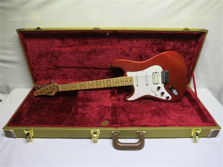 KRAMER FOCUS 211S Electric Guitar Candy Apple Red With Case