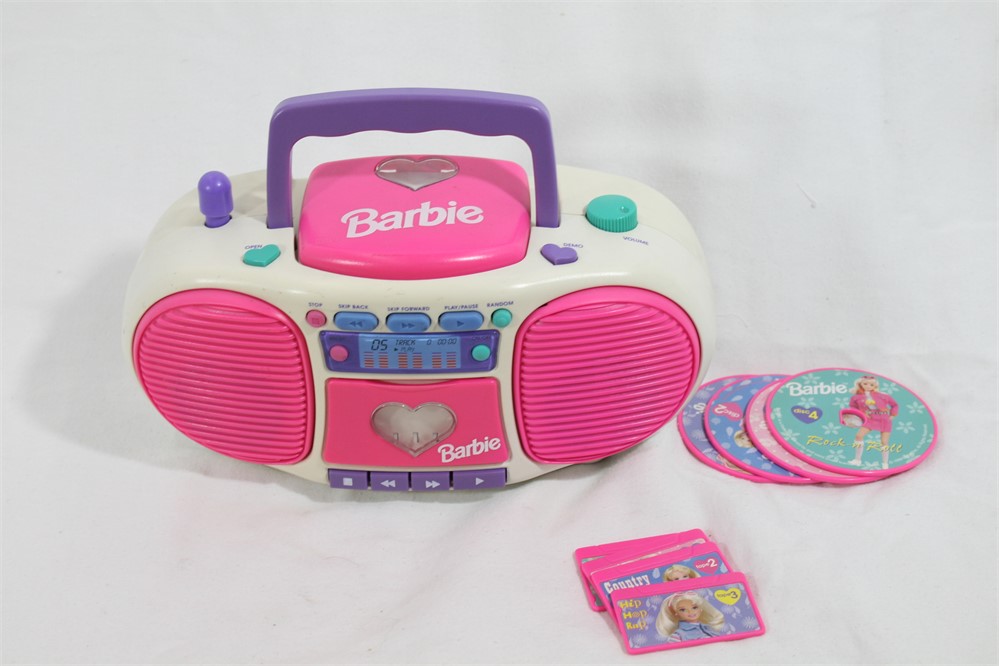 barbie dj playset