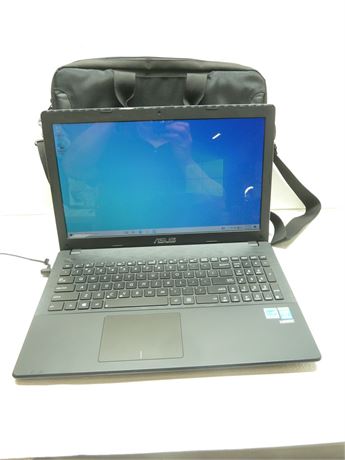 Asus Notebook PC; M# D550C, Windows 8, W/Case (WORKING)