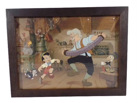 ShopTheSalvationArmy - Disney 'Pinocchio Dancing with Geppetto' Print ...