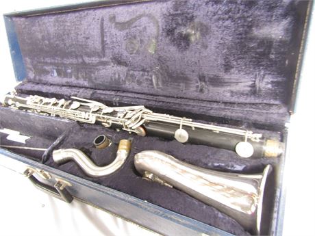 Vintage Selmer Bundy Bass Clarinet  Serial # 52030 / 515D 4777 [G1297]