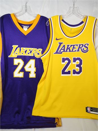 Lot Of NBA Lakers Jerseys + 2