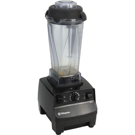 Vitamix 5200 Variable Speed Professional Blender, Black w/64oz Container + Lid