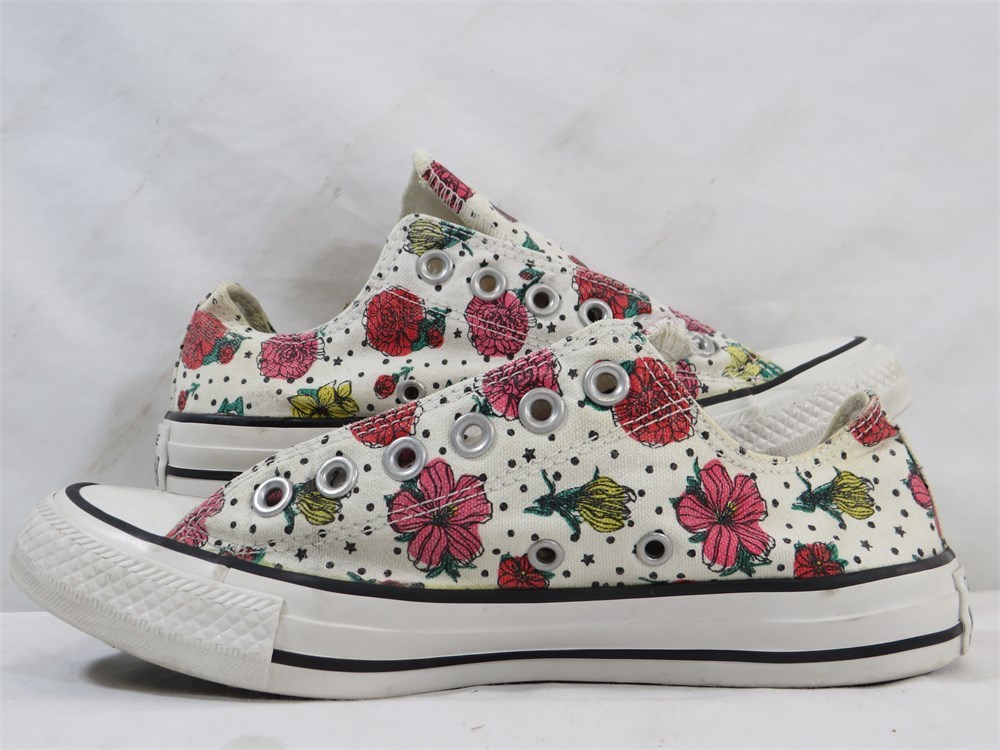 ShopTheSalvationArmy - Converse 'Ct Ox White/Multi' Low, Size: 7 (Women ...