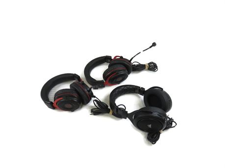 1 x Corsair RDA0013 Headphones & 2 x EKSA E900 Pro USB Gaming Headsets