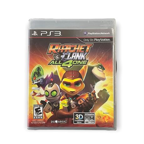 Ratchet and Clank: All 4 One, for the PlayStation 3, BRAND NEW