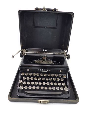 ShopTheSalvationArmy - Vintage 1937 ROYAL TOUCH CONTROL Typewriter W/ CASE