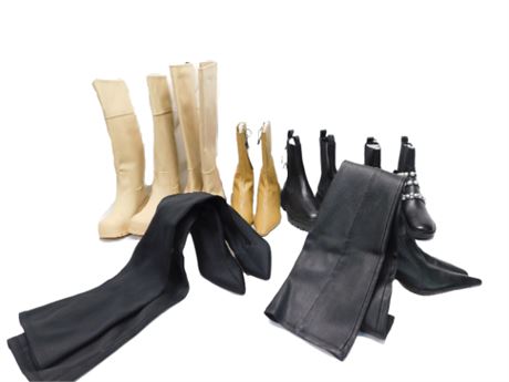 Lot of NEW Zara Boots Size 6 1/2 (R4)