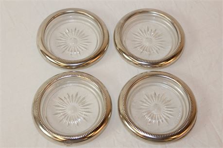 ShopTheSalvationArmy - Leonard Italy Silver MFG Four Piece Coaster Set ...