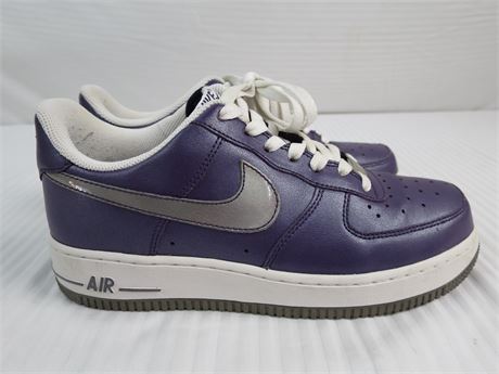 ShopTheSalvationArmy - Nike Air Force 1-Purple-Women Size 8.5-Used (670)