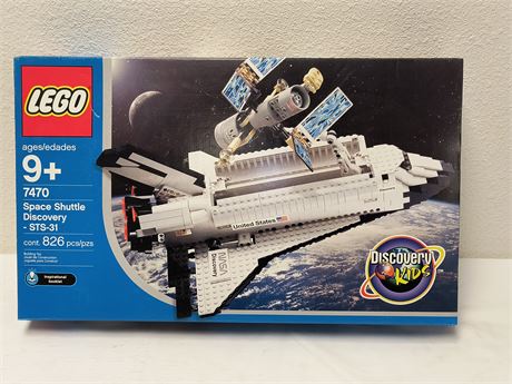 Pre-Owned LEGO- DISCOVERY KIDS- SPACE SHUTTLE DISCOVERY - 7470
