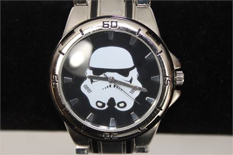 Star Wars Lucasfilm Stainless Steel Imperial Storm Trooper Watch 40 mm