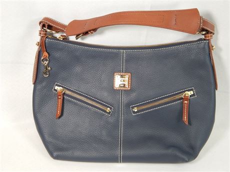 ShopTheSalvationArmy - Dooney and Bourke Navy Blue Hobo Bag