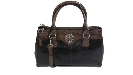 ShopTheSalvationArmy - Giani Bernini Glazed Black/Brown Shoulder Bag (8 ...