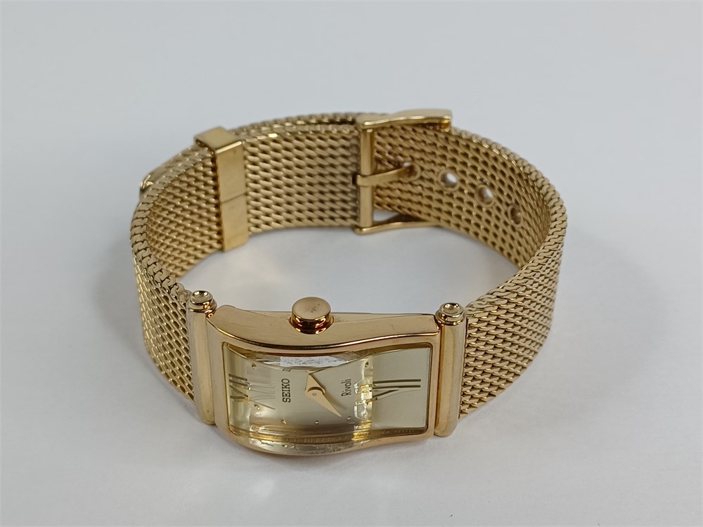 ShopTheSalvationArmy - Rare Vintage 1980s Seiko Rivoli Gold-Tone Ladies ...
