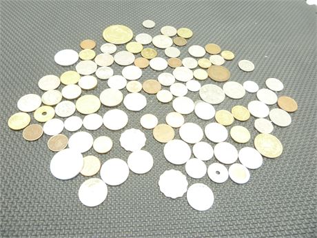 Lot Of International Coin & Collector Coin; 1 Lbs. 3oz.