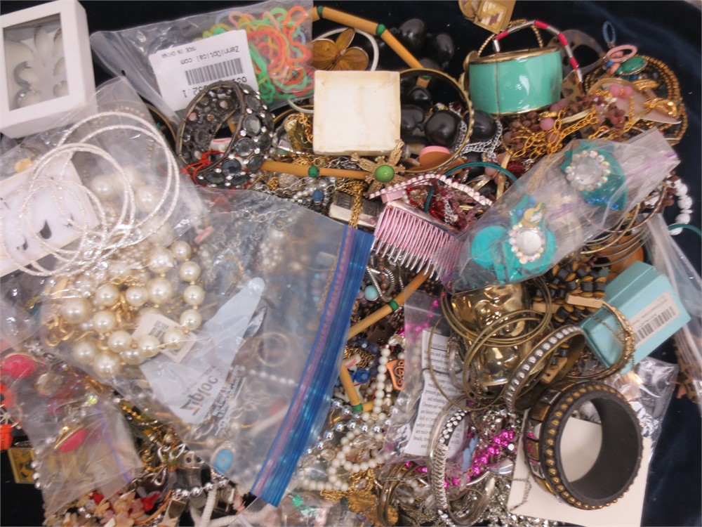 ShopTheSalvationArmy - 10 Pound Box of Bulk Costume Jewelry #F2