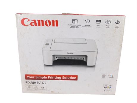 Sold Canon Pixma TS3122