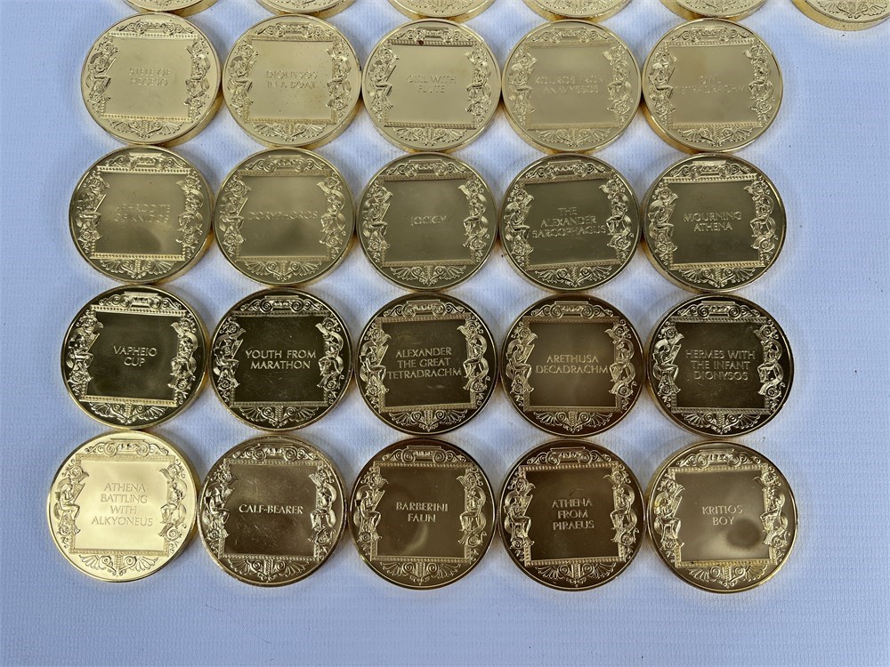 ShopTheSalvationArmy - 48-Piece 24K Gold Electroplated Bronze Greek ...