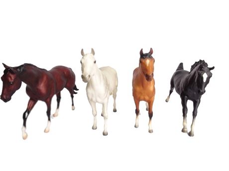 ShopTheSalvationArmy - 4 Vintage Breyer Horses. Numbers 711594, 817 ...