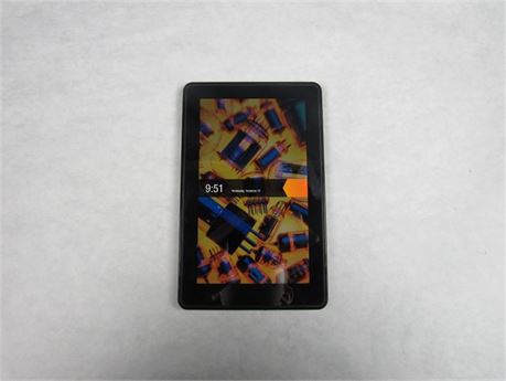 Kindle Fire 1st Gen 8GB 7" Black Tablet D01400 Tested Operational #MM775 (650)