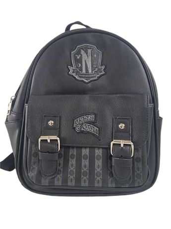 ShopTheSalvationArmy - Wednesday Addams Women's Mini Backpack Black [B7216]