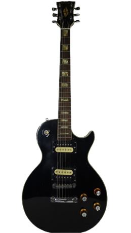 ShopTheSalvationArmy - Estrella Vintage Black Electric Guitar [1039J]