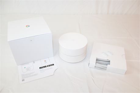 Google WiFi Router W/ Power & Ethernet Cords