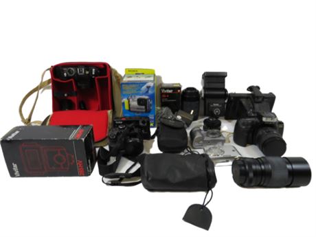 ShopTheSalvationArmy - Camera & Accessory Lot (B) - Film & Digital ...