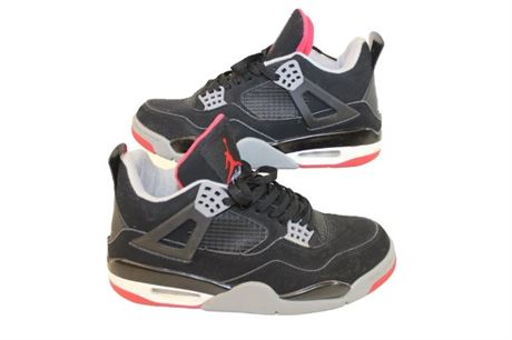 Jordan 4 Retro Black 308497-089 Release 2012 Size: 10