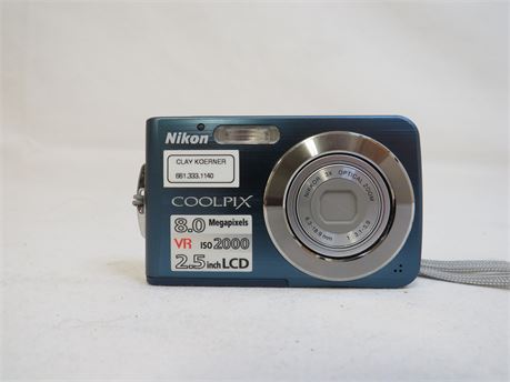 Nikon Coolpix S210 (Untested)
