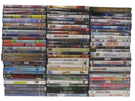 ShopTheSalvationArmy - Unopened DVDs (80 Pieces) [10774]