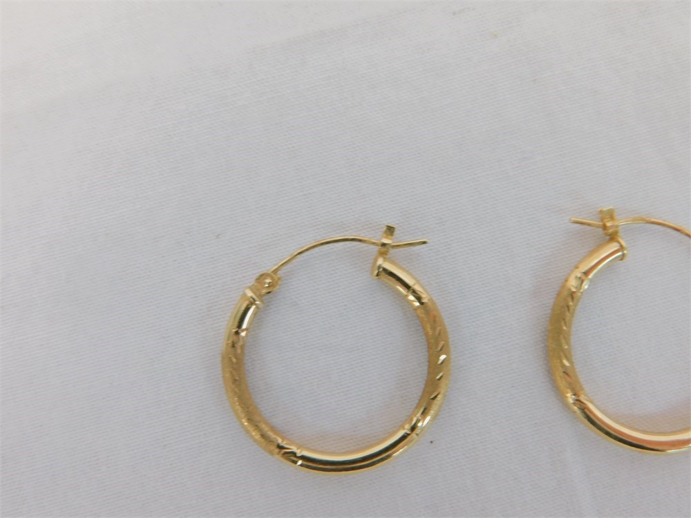 ShopTheSalvationArmy - 14K Gold Earrings 0.89grzams - F6