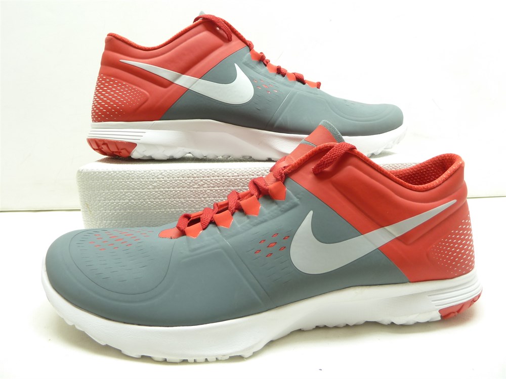 ShopTheSalvationArmy - Mens Nike FS Lite Red/ Gray Training Shoes ...