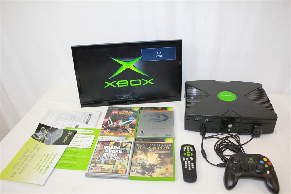 ShopTheSalvationArmy - Xbox 1st Gen Console Complete Bundle W/ 4 Games