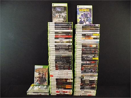 ShopTheSalvationArmy - XBox 360 Game LOT; 3 New + 85 Pre-Owned; 88 Pieces