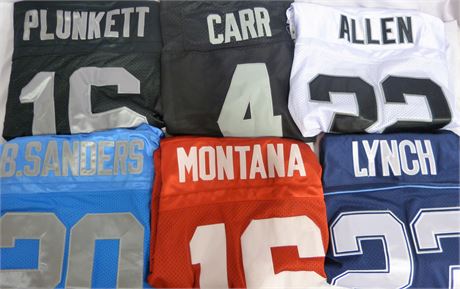 NFL Mixed Jersey Lot