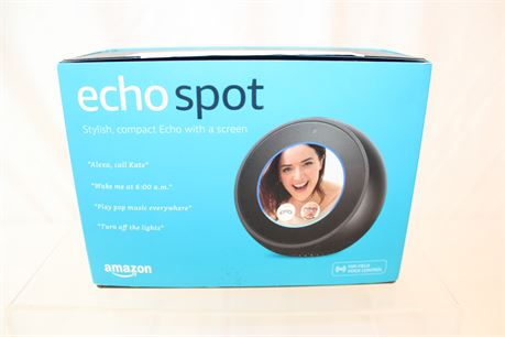 Amazon Echo Spot Smart Assistant Black