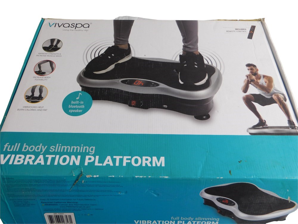 ShopTheSalvationArmy - VivaSpa Full Body Slimming Vibration Platform - B369